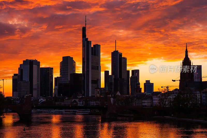 法兰克福skyline-Germany