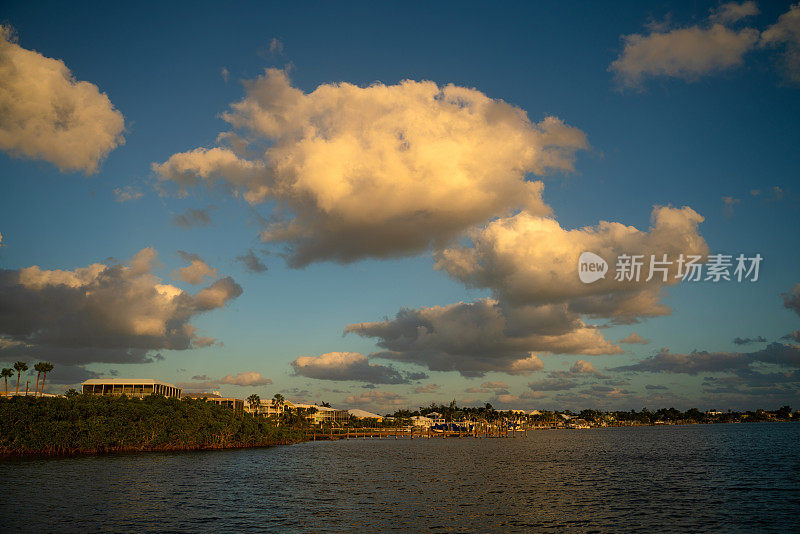 佛罗里达礁岛的海景房