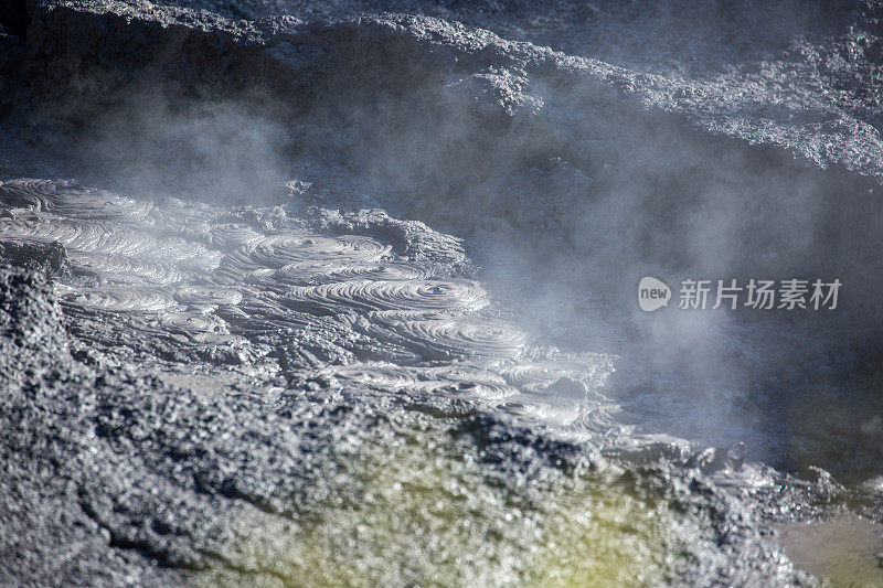 新西兰:罗托鲁瓦的泥浆池