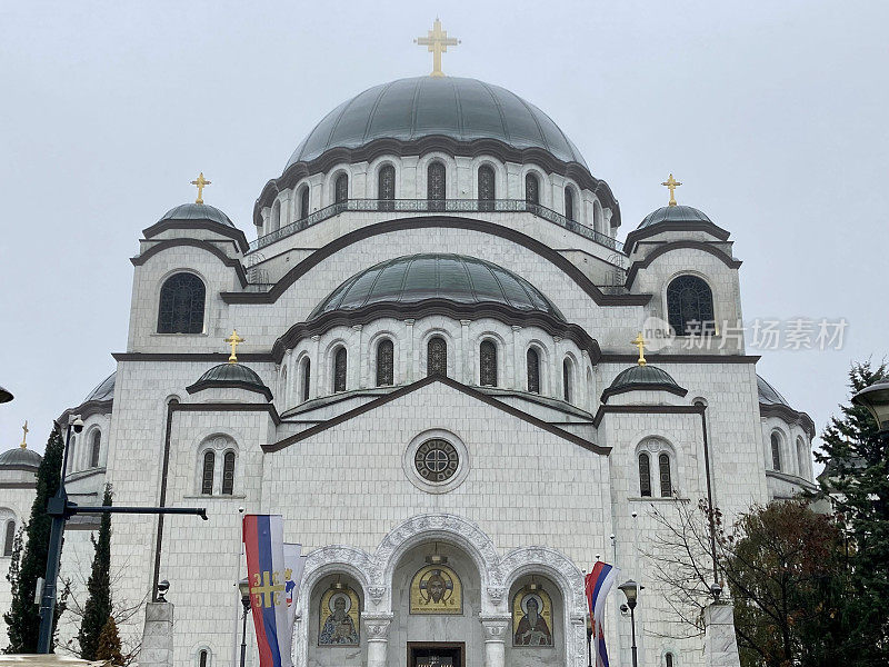 塞尔维亚-贝尔格莱德-圣萨瓦教堂