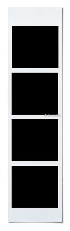 空白照片带上的白色背景