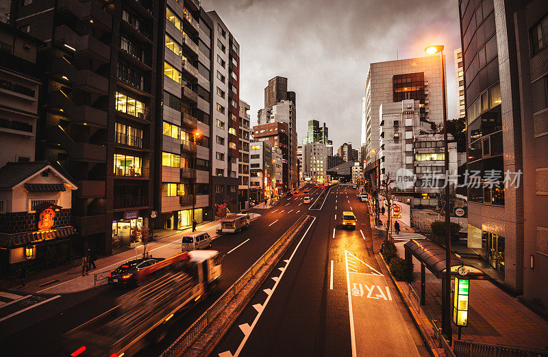 日本东京新宿商业区