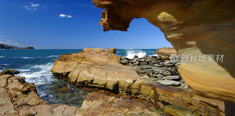 鳄梨海滩岩架