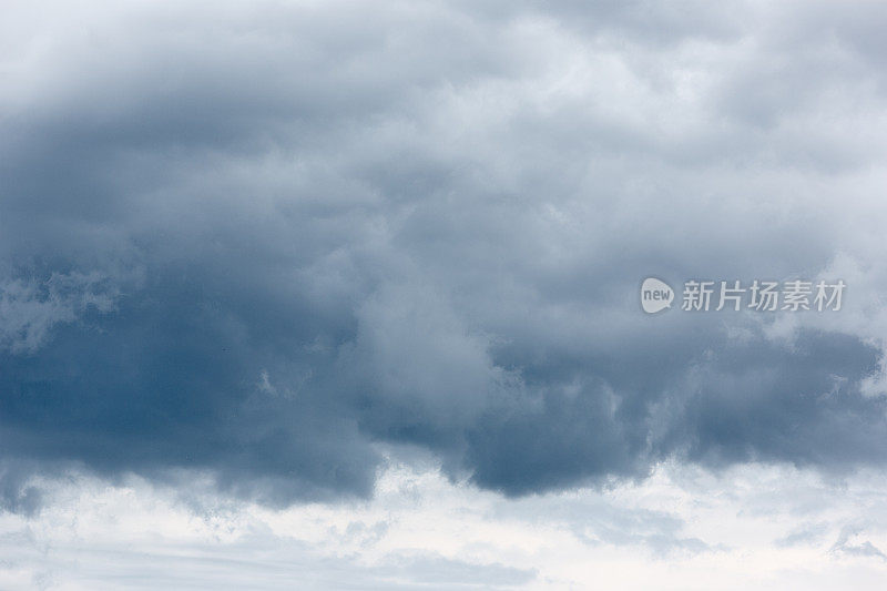 暴风雨的天空背景