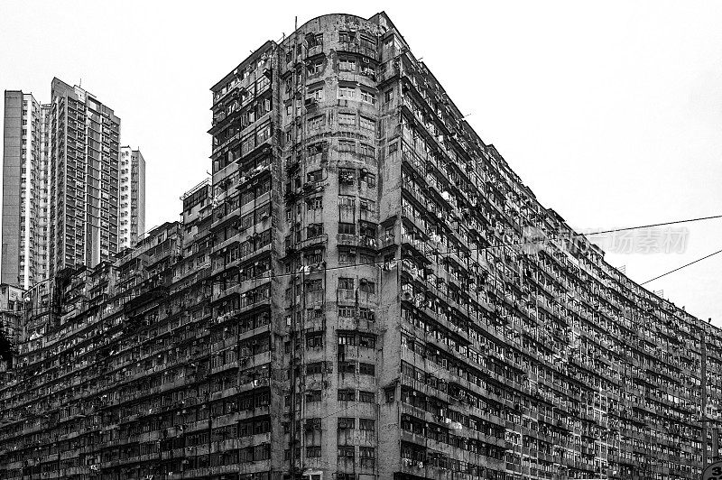 2015年香港拥挤街景
