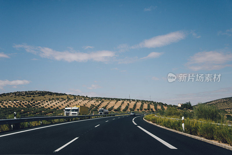 高速公路在西班牙