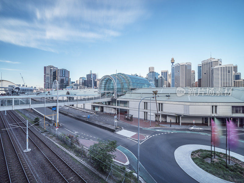 悉尼市中心城市景观，高架景观