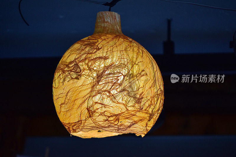 韩国传统纸灯笼