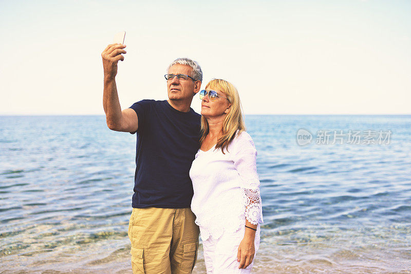 老年人服用Selfies