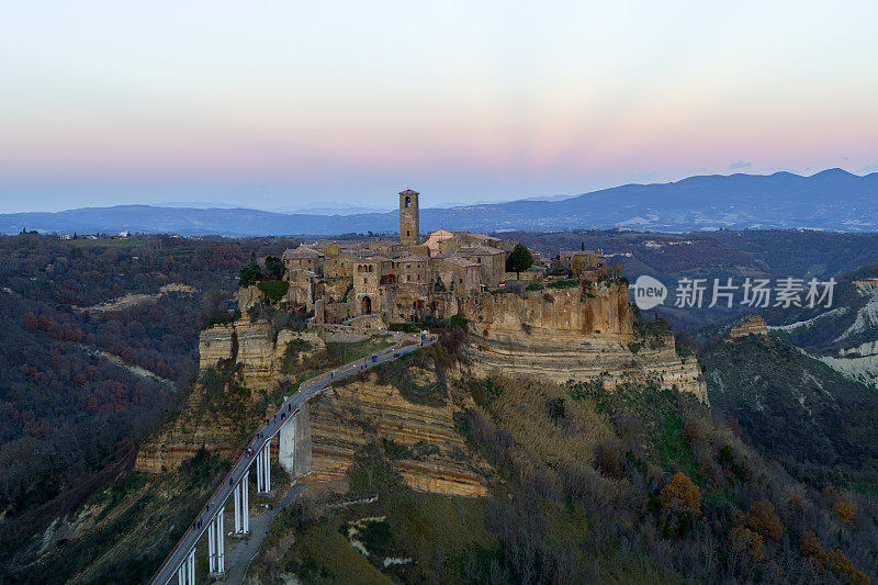 意大利Bagnoregio的Civita