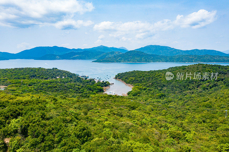 位于西贡的塔门或草岛海景