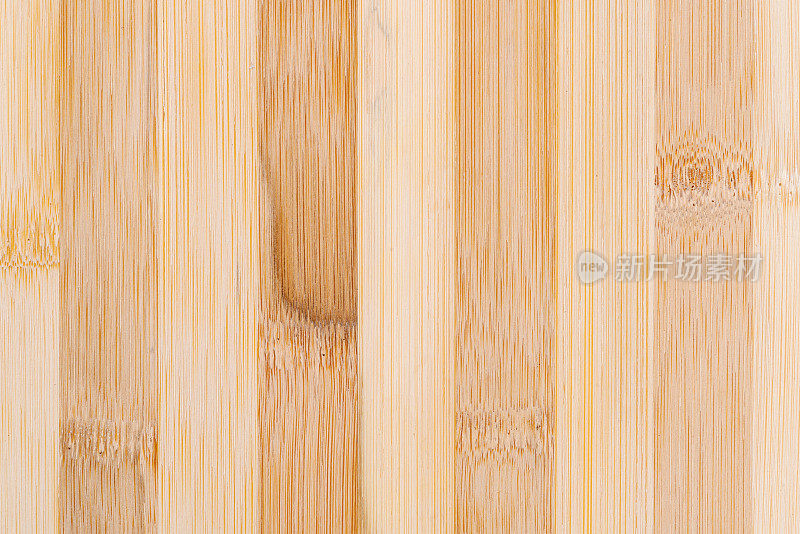 木板的细节用竹子固定