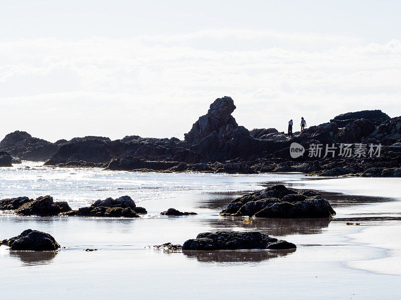 小沃特哥斯海滩景观