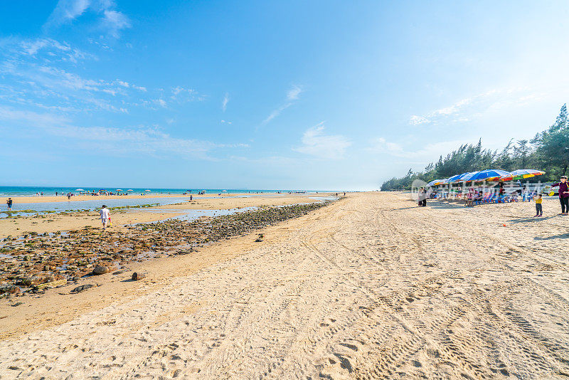 中国广西北海涠洲岛的海滩