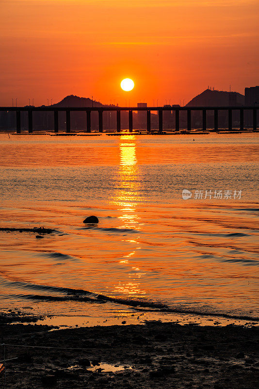 流浮山及海岸景观