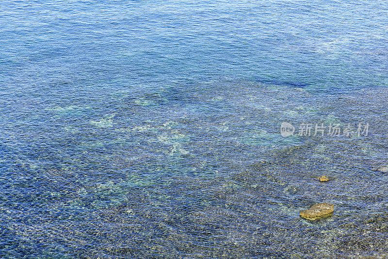 蓝绿色水背景