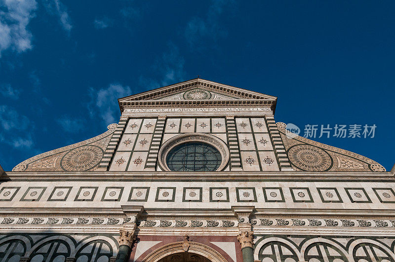 佛罗伦萨,意大利托斯卡纳。圣玛丽亚诺维拉大教堂