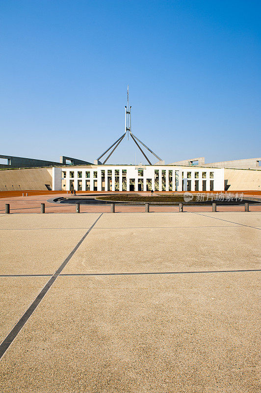 堪培拉的澳大利亚议会大楼