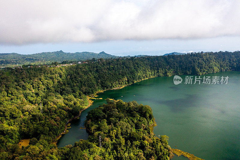 巴厘岛北部的布拉坦湖