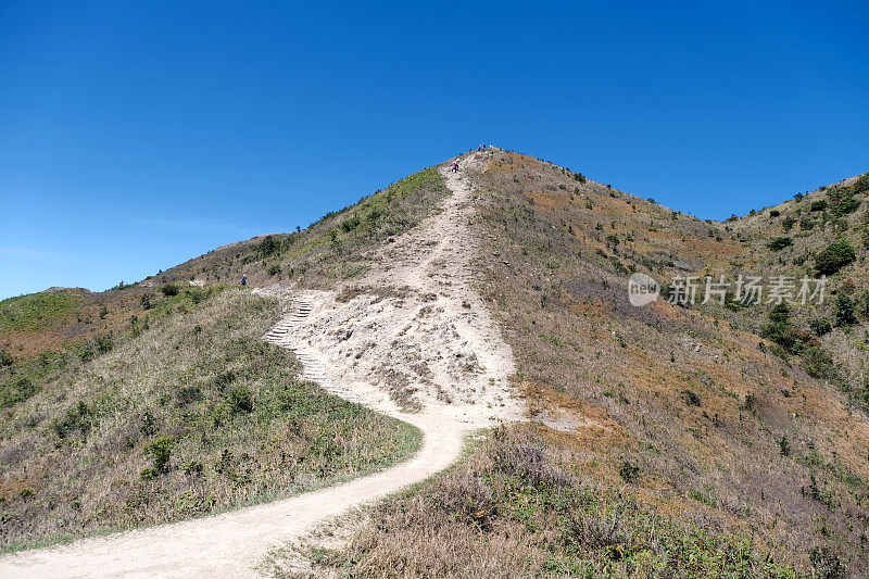 香港马鞍山昂坪高原及金字塔山