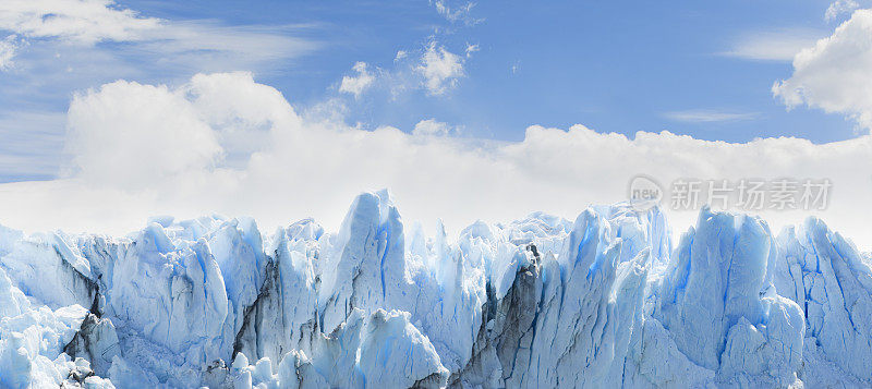 阿根廷巴塔哥尼亚全景冰川佩里托莫雷诺国家公园