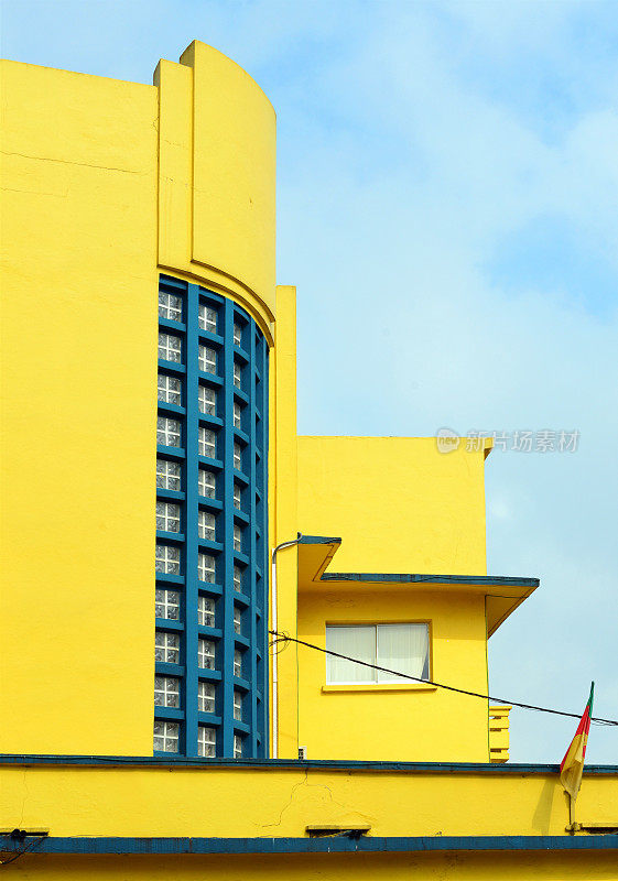 喀麦隆，杜阿拉:殖民建筑