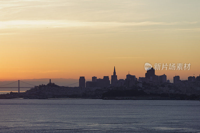 旧金山的日出