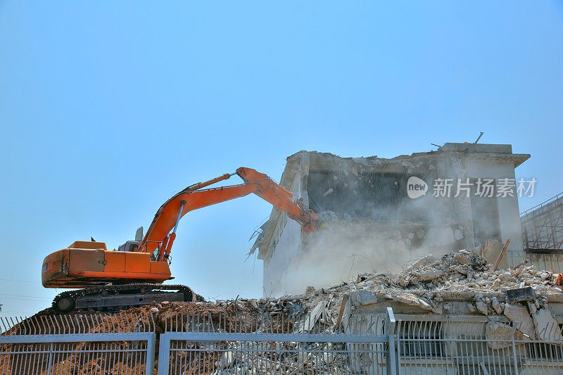 拆除的建筑