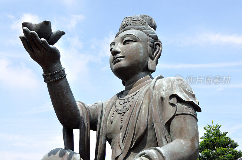 香港庙宇内的神佛像