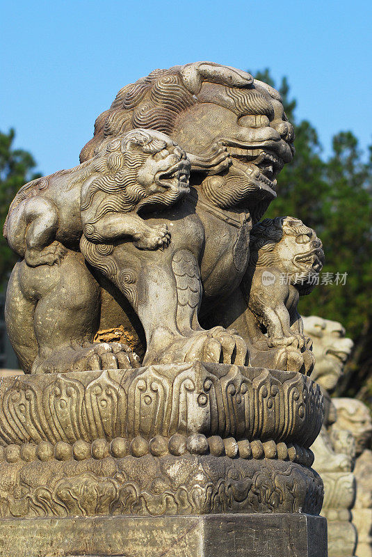 卢沟桥狮子雕像