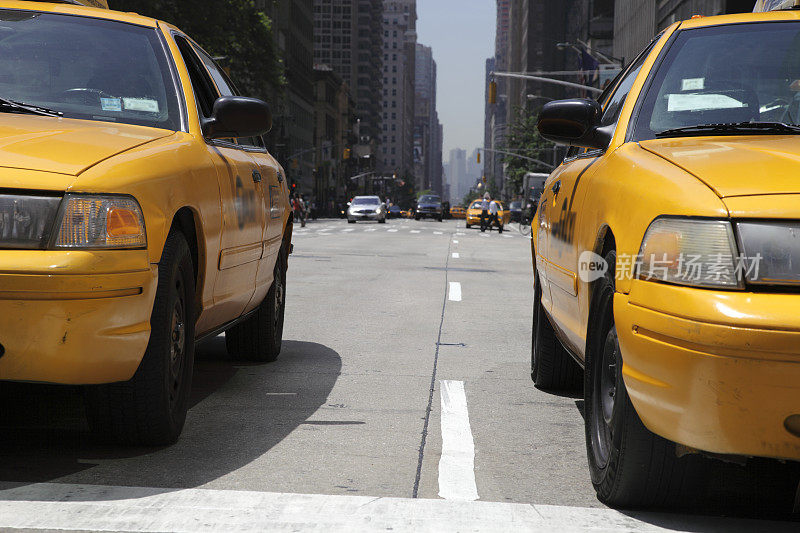 纽约出租车在第五大道