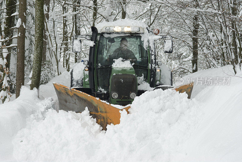 扫雪机