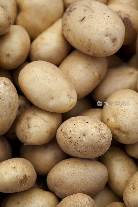 西雅图农贸市场的有机土豆