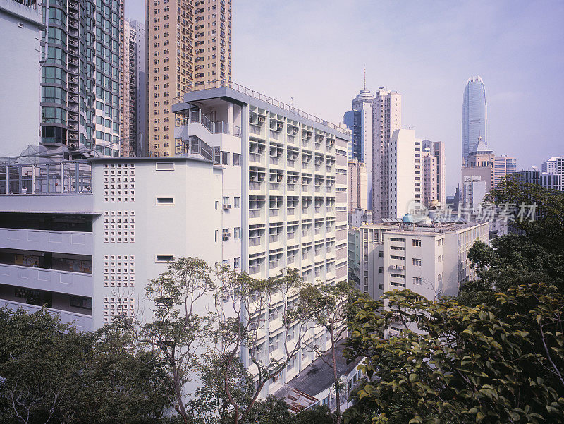 香港的城市景观