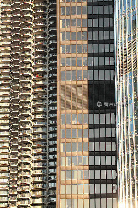 芝加哥的高楼大厦