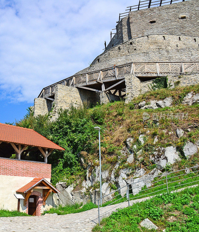 罗马尼亚特兰西瓦尼亚的古老要塞