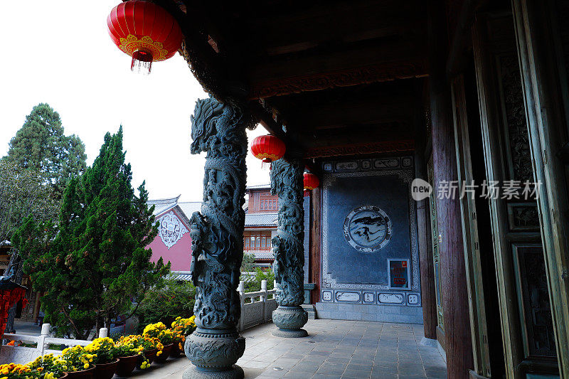 大理文庙位于中国云南大理古城