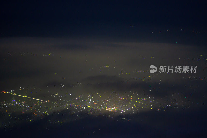 夜景来自布科山，Chichibu,Saitama