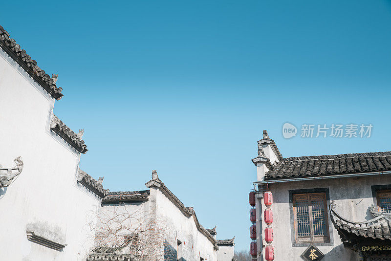 鸟瞰洪村——中国绘画中的一个村庄