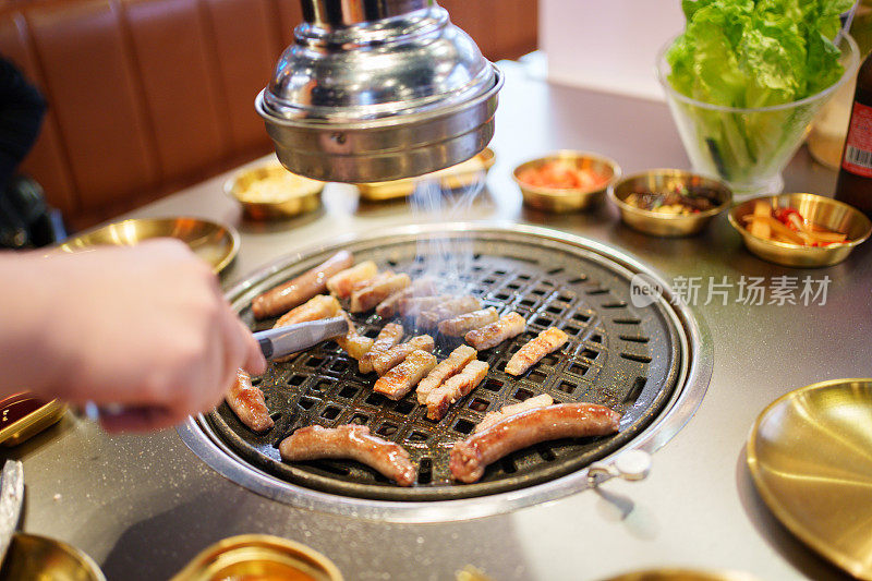 韩国菜，烧烤