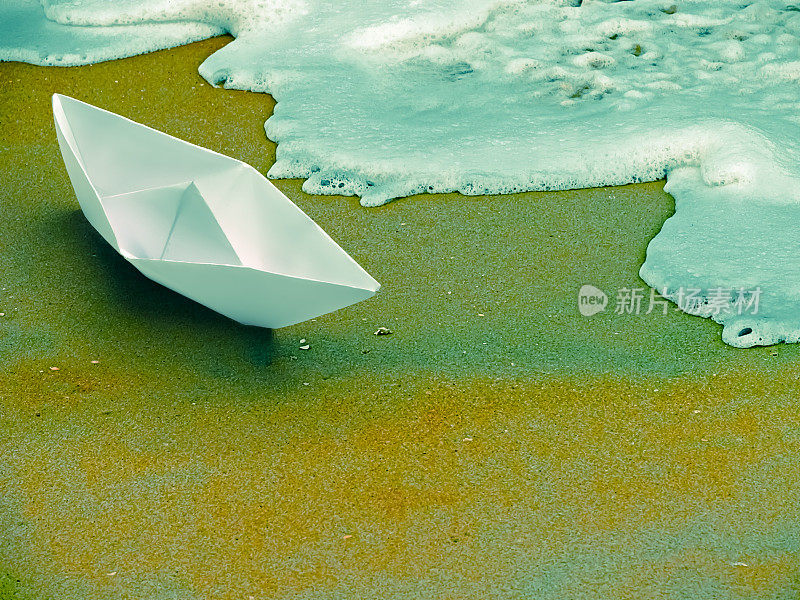 纸船，阻止全球变暖的信息