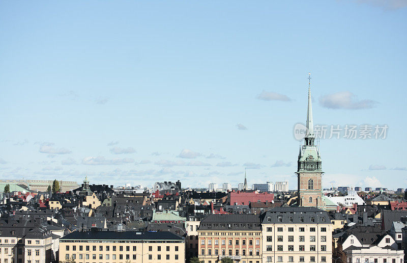 斯德哥尔摩的屋顶