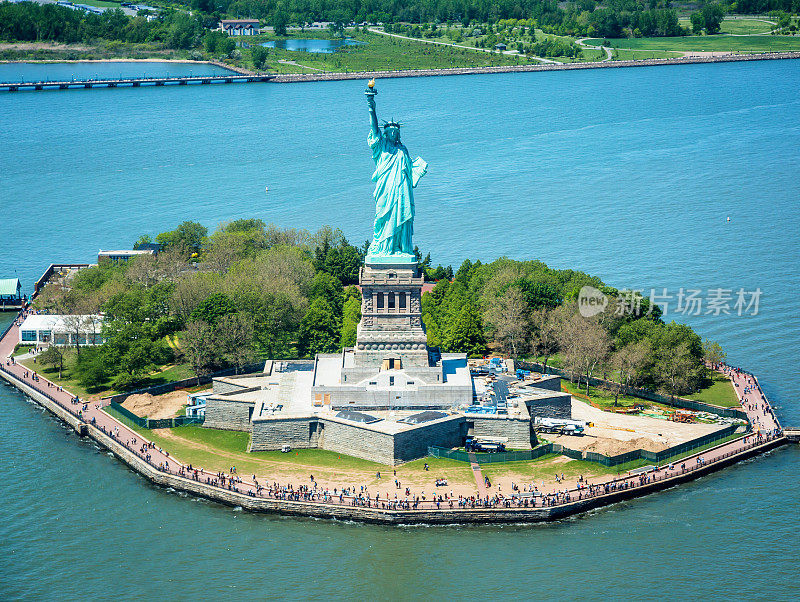 自由女神像(自由岛)，纽约市