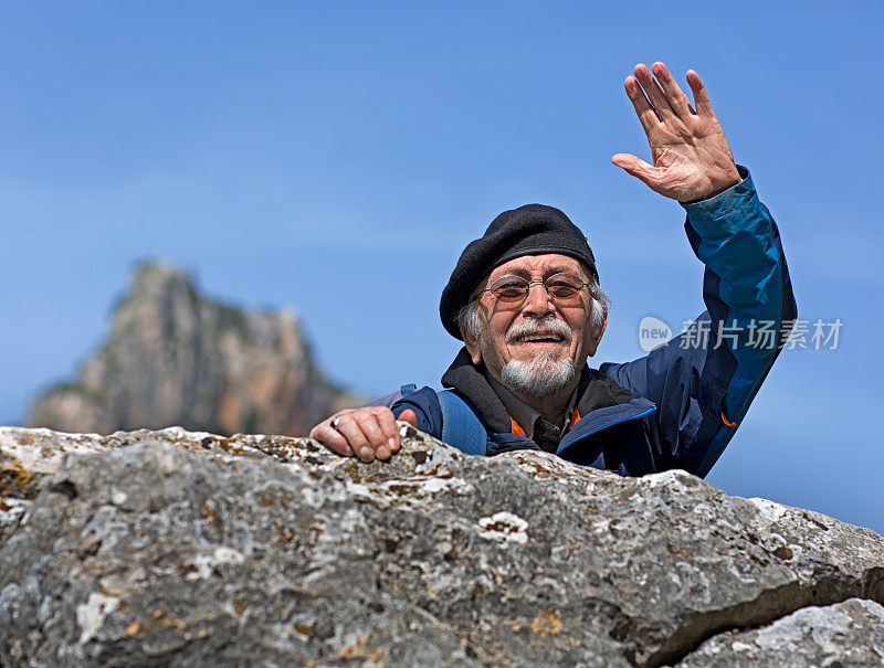 旧的登山者