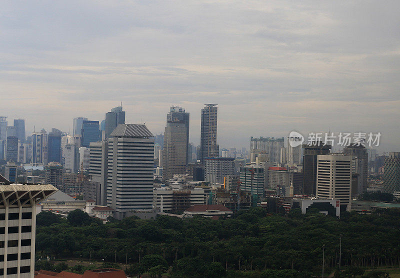 雅加达城市景观