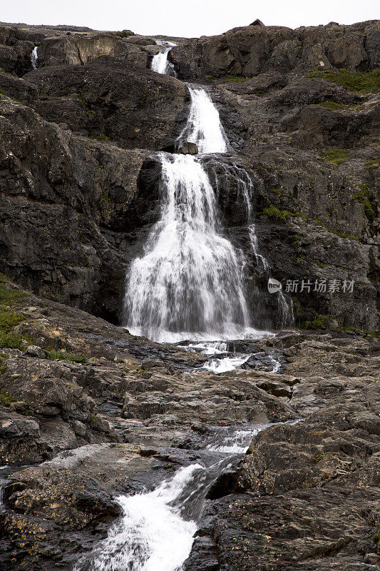 瀑布冰岛Westfjords