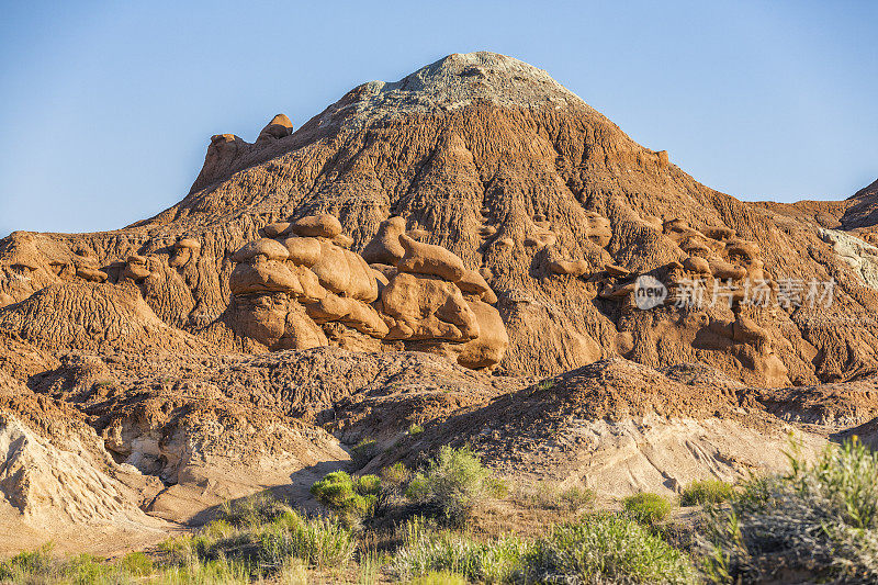 Goblin山谷犹他州砂岩岩层山