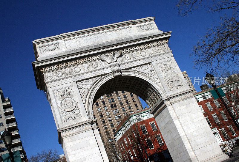 纽约华盛顿广场的凯旋门