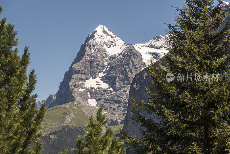 瑞士伯尔尼斯高地的艾格山