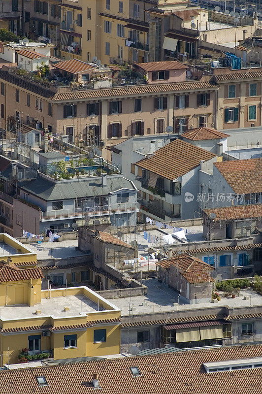 屋顶花园和阳台，罗马
